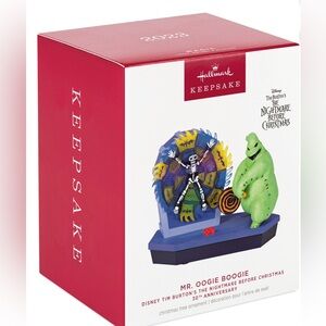 2023 Hallmark Ornament: Mr. Oogie Boogie, Nightmare Before Christmas 30th Anniv.
